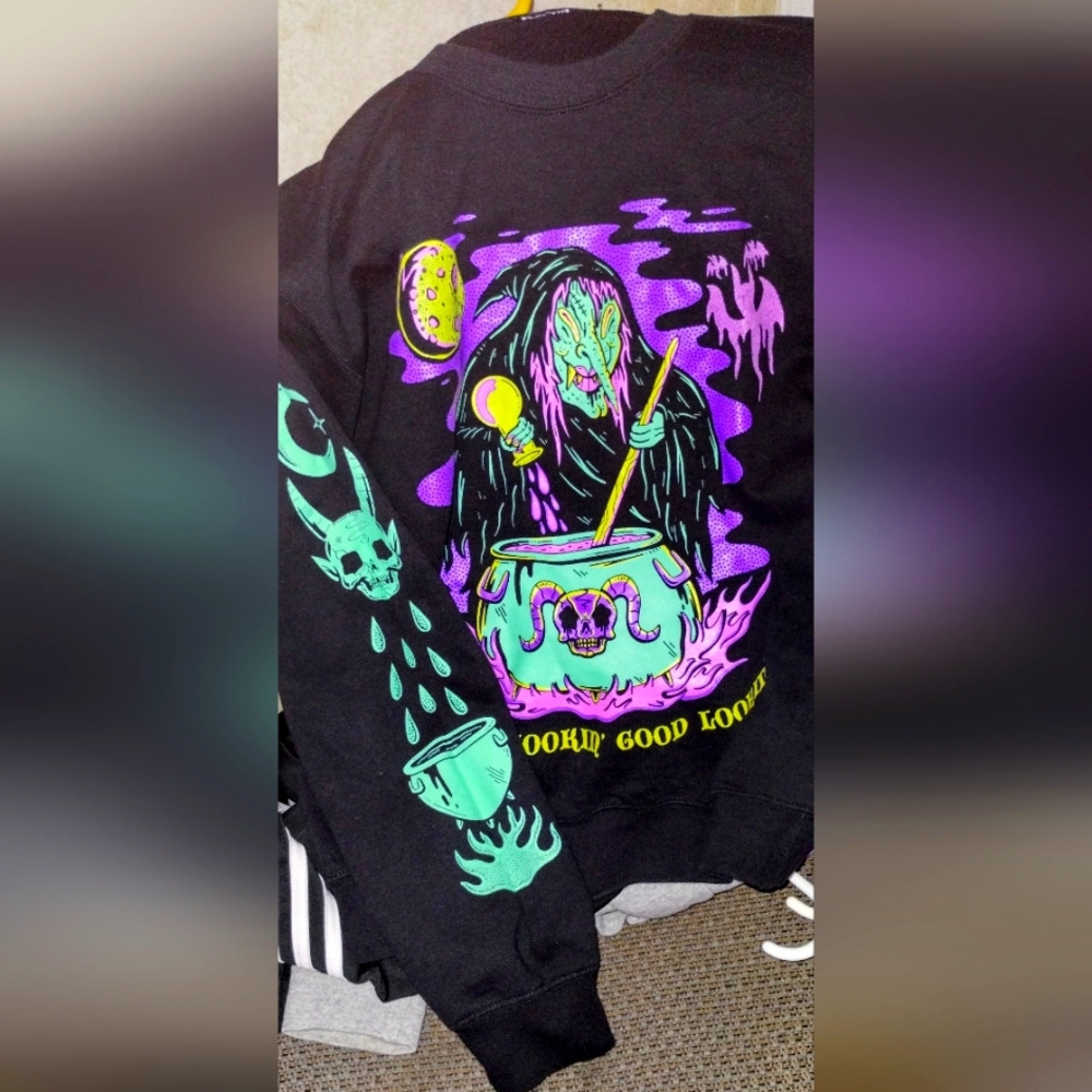 Occult clothing wizard of barge sweatshirt